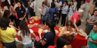 Café da manhã leva cerca de 300 mulheres ao Centro de Benefícios