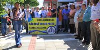 Sincomerciários participa de manifestação contra o fim do Ministério do Trabalho