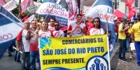 Centrais sindicais protestam contra à reforma da Previdência