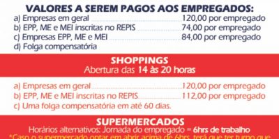 imagem - Horário de funcionamento do comércio no feriado de 19 de março