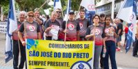 Sincomerciários participa de ato contra a Reforma da Previdência