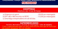 PROGRAMAÇÃO FERIADOS 19 E 21 DE ABRIL