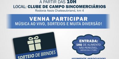 imagem - Dia do Trabalhador será comemorado no Clube de Campo