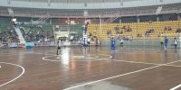 Escolinha de Futsal do Sincomerciários participa do jogo de exibição do craque Falcão em Rio Preto