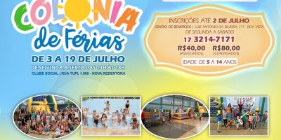 imagem - Colônia de férias do Sincomerciários está com inscrições abertas
