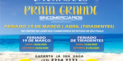 imagem - Excursões à Praia Grande animam primeiro semestre