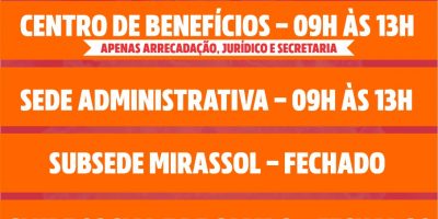 imagem - Sindicato altera horários de funcionamento das sedes