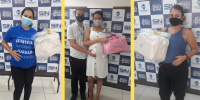 Comerciárias recebem kit maternidade