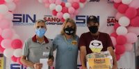 Sindicato começa distribuição de cestas básicas aos associados participantes da campanha “Sangue Comerciário”