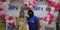 Sindicato começa distribuição de cestas básicas aos associados participantes da campanha “Sangue Comerciário”