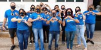 Diretoria e funcionários dão início à campanha Sangue Comerciário no Hemocentro