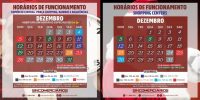 Sincomerciários divulga calendário do comércio para dezembro
