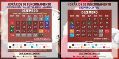 imagem - Sincomerciários divulga calendário do comércio para dezembro