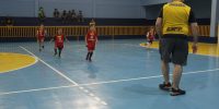 Escolinha de futsal Sincomerciários realiza festa de confraternização