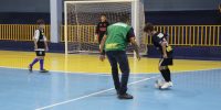 Escolinha de futsal Sincomerciários realiza festa de confraternização
