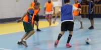 Escolinha de futsal Sincomerciários realiza festa de confraternização