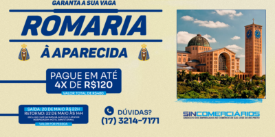 imagem - Sincomerciários promove Romaria à Aparecida em Maio