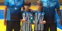 Equipe sub-10 Sincomerciários campeã da Copa SESC 2022