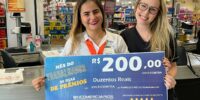 Show de prêmios presenteia 150 comerciários titulares com vales-compra de R$ 200,00