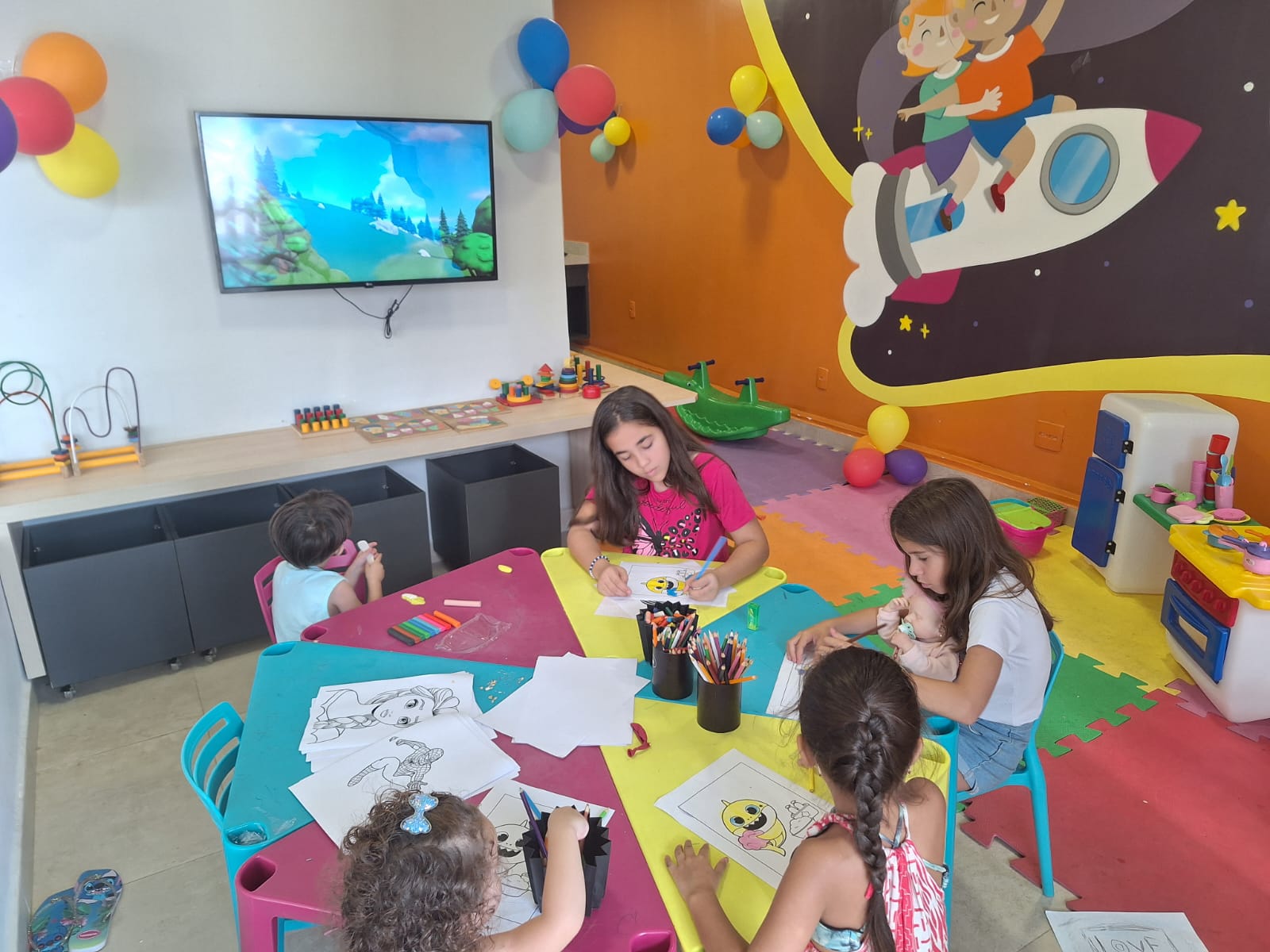 Espaço kids Clube Social