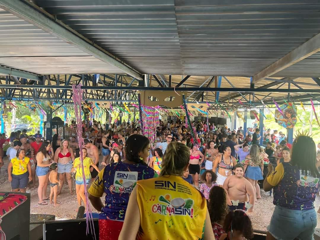 clube de campo foi sede da tradicional matinê de carnaval