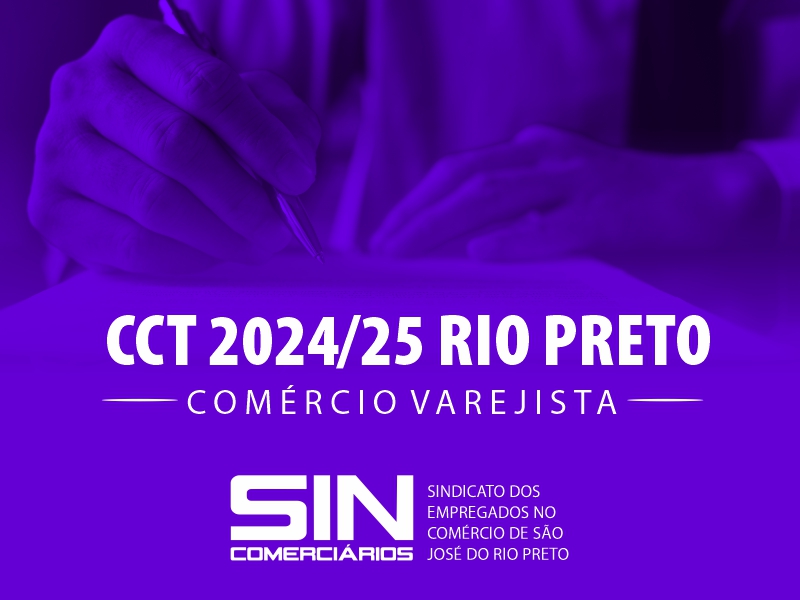 CCT DE RIO PRETO É ASSINADA