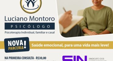 NOVA PARCERIA CUIDA DA SAÚDE MENTAL DOS SÓCIOS