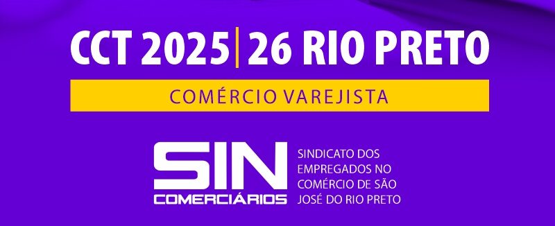 CCT DE RIO PRETO É ASSINADA