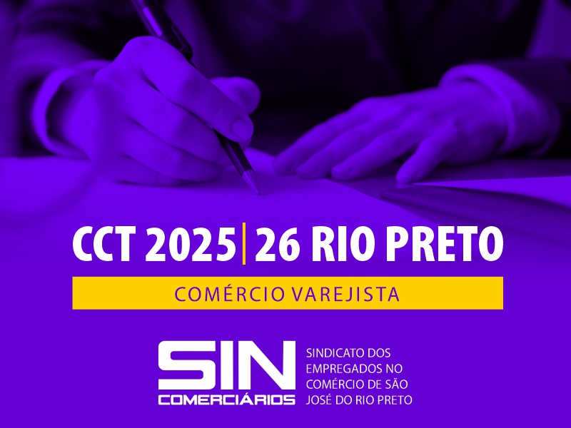 CCT DE RIO PRETO É ASSINADA
