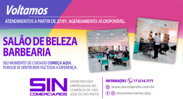 Retorno do Salão de Beleza e Barbearia