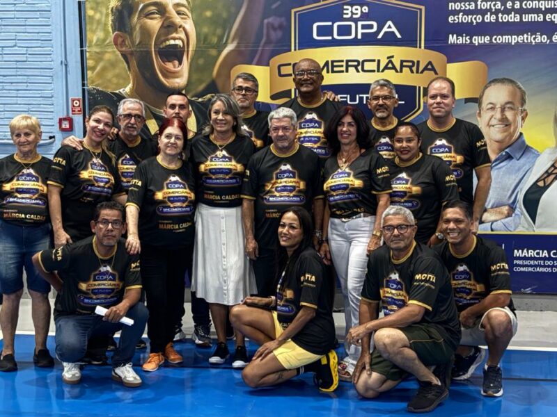 Abertura da 39ª Copa Comerciária de Futsal movimenta o Clube Social