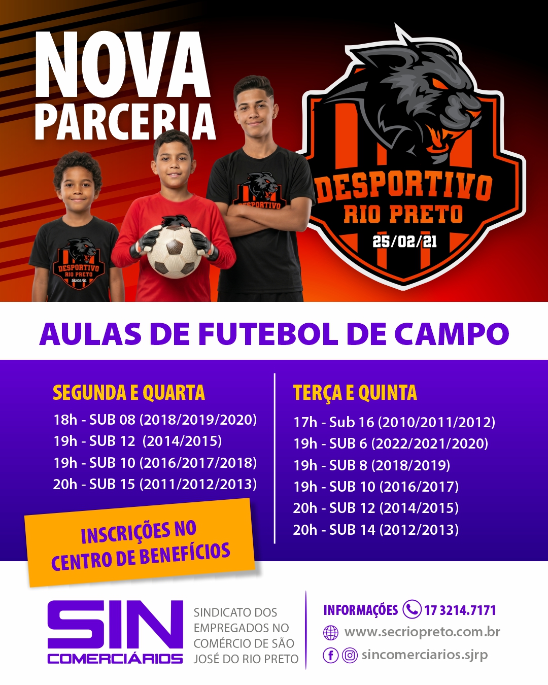 Escolinha de Futebol de Campo 